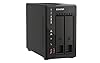 Qnap TS-253E 8G, 2 bay NAS (Intel® Celeron® J6412 4 core/4 thread, Turbo fino a 2,6 GHz, Dual 2,5 GbE) 8 TB bundle con dischi rigidi WD RED Plus da 4 TB