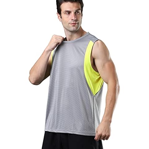 FEimaX Camiseta sin Mangas Deportiva Hombre Cover