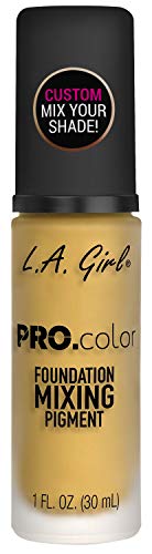 L.A. Girl Pro Color Foundation Mixing Pigment Yellow 30ml, 30 ml (Pack of 1)