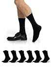 Dayco Socks Schwarze Premium Nahtlose Saisonale Herren Bambus Socken - 10301-SYH-43-46