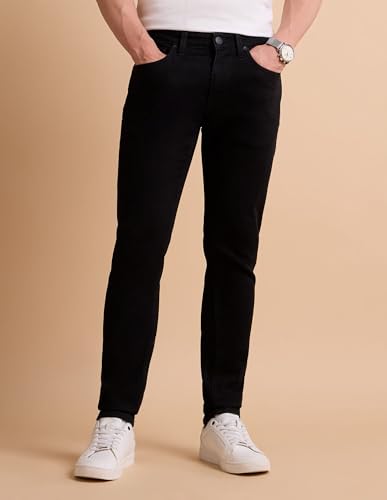 Image of U.S. Polo ASSN. Denim Jeans for Men - Slim Tapered Fit, Mens Jeans for Office & Regular Wear