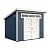 Handy Home Products Olympia 10x7.5 Wood Storage Shed with Floor