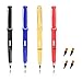 SIOPPKIK 4pcs Crayons Sans Encre éternels, Crayon Eternel Plus 4 têtes de Rechange en Graphite, Crayon Infini Stylo sans Encre Réutilisable, Technologie Décriture Illimitée Portable effaçable