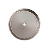 BRIXWELL Closet Back Plate Metal Material, Satin Nickel Finish, 2-3/4