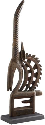 Cyan Design 11671 Antelope 31.75 X 5.5 inch Chi Wara Sculpture