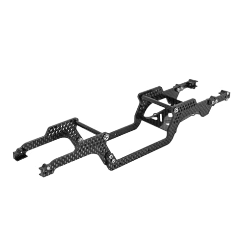 INJORA 39g Universal LCG Carbon Fiber Chassis Frame Kit for 1/18 TRX4M Defender Bronco K10 F150 Upgrade Part