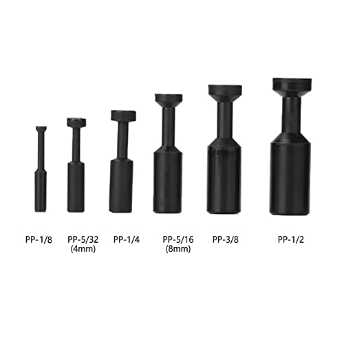 36 Pcs Push To Connect Fittings, Cap Style Pneumatic Blanking Plugs, Push-To-Connect Fitting Plug, Fittings For 1/8 5/32 1/4 5/16 3/8 1/2 Inner Dia Tube Connect #TOP1
