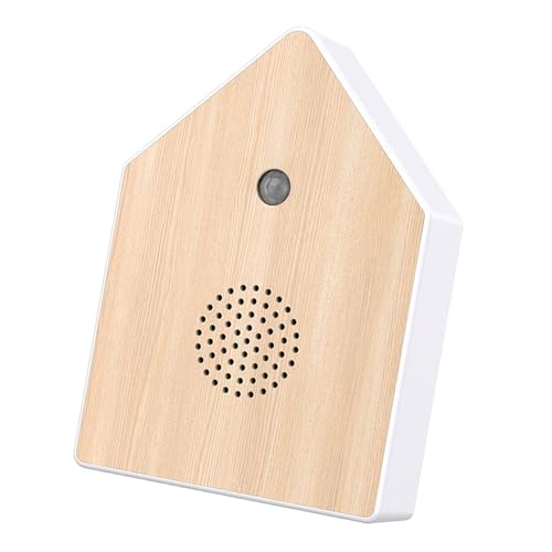 EXQIOUR Boîte à oiseaux chantante, son naturel avec capteurs de mouvement, pour la salle de bain, le yoga, les voyages, les ambiances relaxantes