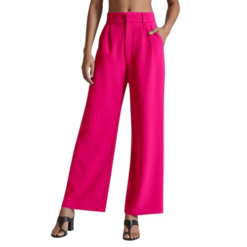 Pantalon 9/10 femme élégant en tissu fluide premium