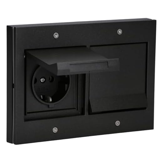 Gira TX 44 Doppel-Steckdose und Abdeckrahmen - anthrazit