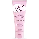 HAPPY CURVES Lotion to Powder Anti Chafing Odor Control Cream for Women: Aluminum-Free Cream for Private Parts, Under Breast, & Body 2.25 Fl Oz (1 Pack, Tahitian Vanilla)
