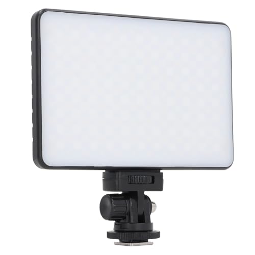 Luz de vídeo LED portátil con temperatura de color ajustable para fotografía de estudio