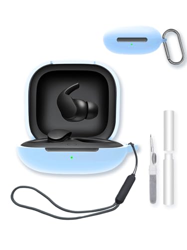 Beats Fit Pro True Wireless �m�C�Y�L�����Z�����O�C���z���p�P�[�X�A�\�t�g�v���e�N�V�����ABOVUGAC�V���R���P�[�X�J�o�[ �L�[�`�F�[��&�N���[�j���O�L�b�g&�X�g���b�v�t�� Beats Fit Pro-�X�J�C�u���[�p