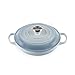 Le Creuset, Faitout en Fonte Émaillée, Rond, Ø 26 cm, 2 L, Compatible avec Toutes Sources de Chaleur (Induction Incluse), 4.205 kg, Coastal Blue