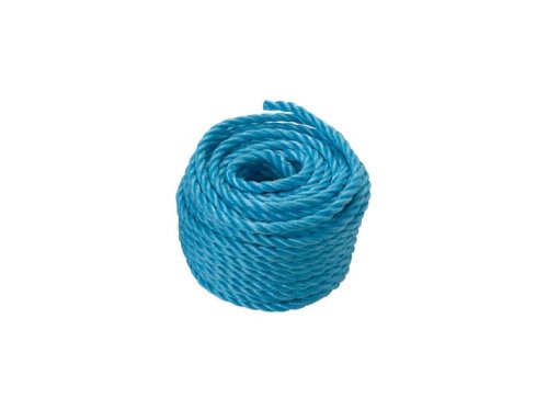 Preisvergleich Produktbild Kunststoffseil PP Polypropylen Polyseil blau 30mx6mm