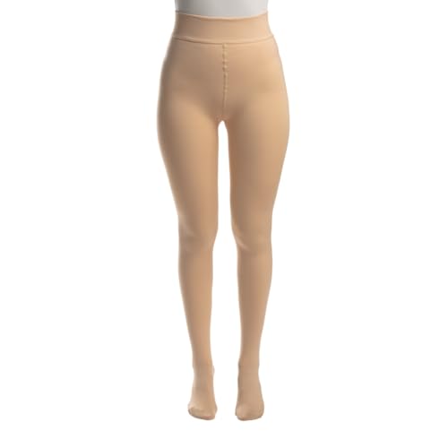 Image of Theater Fur Opaque Stockings for Women | Fleece Lined Free Size Full Length Stretchable and Warm Tights with Soft Comfortable Waistband