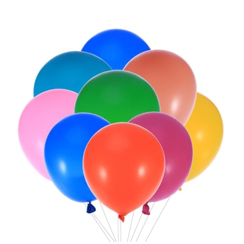 SMASOLO 18 piezas Globos de Látex Redondos de Colores Mixtos para Decoración de Fiestas y Cumpleaños Juguete Seguro