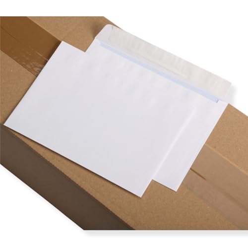 1000 St. Briefumschläge DIN C6 weiß ohne Fenster Versandtaschen...
