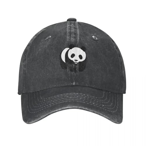 Casquette de baseball panda respirante en coton réglable sport