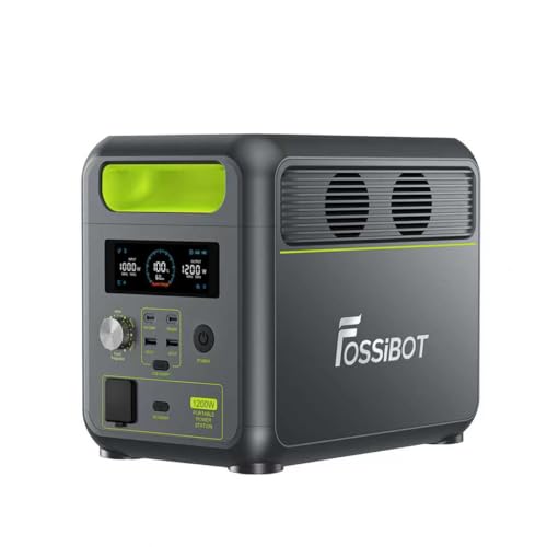 Amazon.co.jp: FOSSiBOT F1200 ポータブル電源 大容量 リン酸鉄 