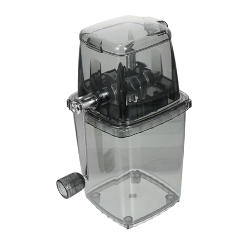 GLSTOY Manual Ice Crusher Machine Hand Crank Ice Shaver Ideal for Housewarming and Special Occasions