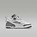 Jordan Spizike Low Big Kids' Shoes (FQ3950-102, White/Anthracite/Wolf Grey/Cool Grey) Size 6.5