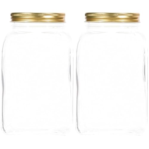 Image of Pasabahce Glass Homemade Jar 1000 ml 1 Pc, Transparent (Pack of 2)