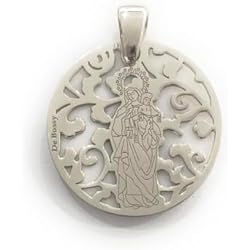 Medalla De La Virgen Del Carmen Medalla Virgen del Carmen en Plata de Ley®