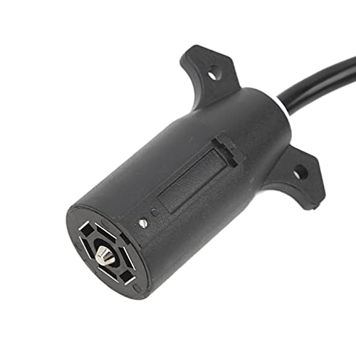Conector de reboque redondo de 7 vias, conector de reboque americano lâmina de 7 pinos para europeu