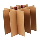 DOITOOL 2 De Separadores De Cartón Para Envíos Separadores Para Copas De Vino Suministros Para Mudanzas De Cocina Cajas De Embalaje Para