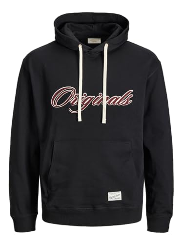 Sweat à capuche homme JACK & JONES avec poche kangourou et cordon ajustable
