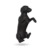 luckything Silikon Nette Hund-Form Teeblatt Kräutersiebfilter Aufgussbeutel Spielzeug, Teesieb Aus Lebensmittel Silikon, Hübsches Teeei Silikon Aufgussbeutel Und Sieb Für Lose Blätter Tee, Kräuter