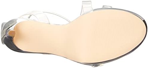 Guess Women's Casilda Heeled Sandal, Silver, 9 | Image 3