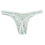 VemeFufu Homme String Jockstrap Taille Unique Couleur Blanc (neiku-A-LeiSi-Bai01)