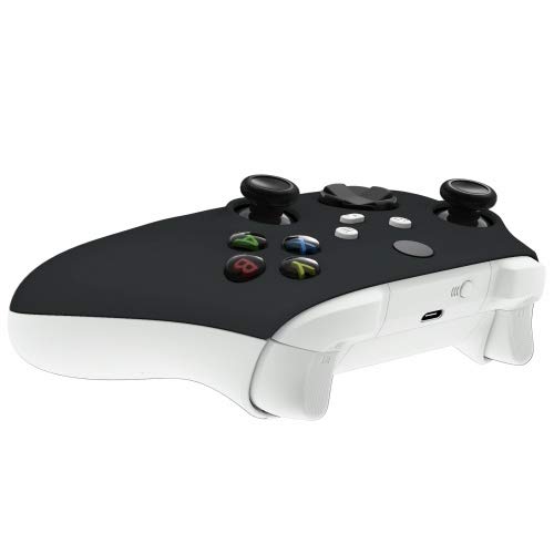 Image of MODDEDZONE Custom Wireless UNMODDED Controller for Xbox One S /X and PC with Exclusive and Unique Designs - The Perfect Gaming Gift for Enthusiasts, Expertly Crafted in the USA Soft Black