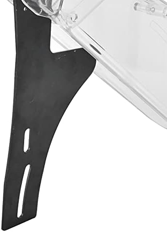 Miniatura 4 de Eujgoov Cubierta de sierra de mesa para sierras de 4 a 10 pulgadas con protector de hoja de acrílico, ajuste universal para corte de precisión y