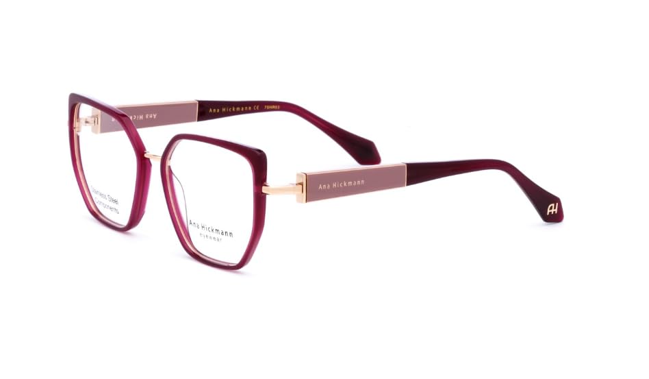 Ana Hickmann Gafas de Vista AH1596 para estilo ejecutivo en oficinas y cenas formales