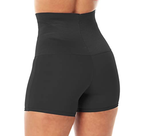Short Cinta Modeladora Reduz Medida Aperta Barriga (PRETO, M/42)