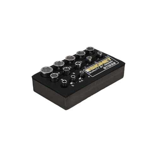 SIGNET(シグネット) 1/4DR 13PC ミラー仕上げソケットセット DESIGNトレー 11332