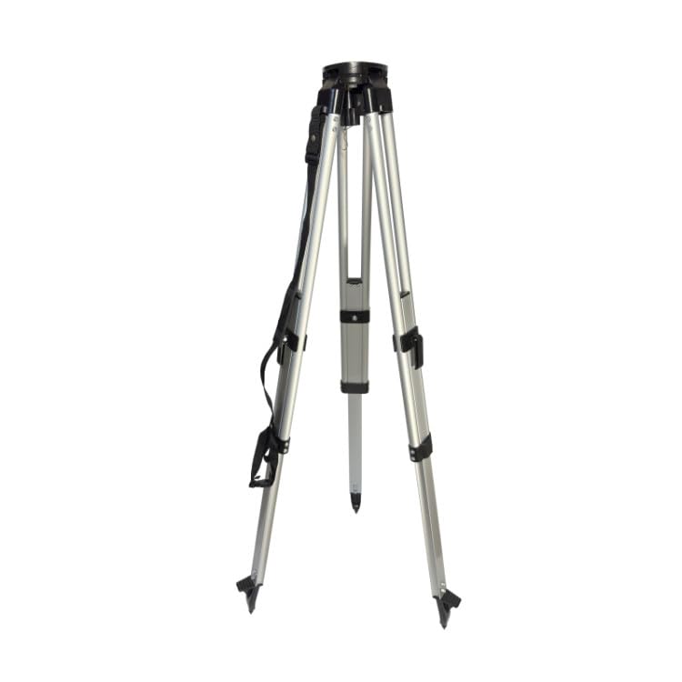 Trípode de aluminio para niveladora, láser rotativo, láser de líneas cruzadas, plegable con abrazaderas, rosca de 5/8"