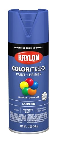 Image of Krylon K05564007 Colormaxx Spray-Paints, 12 Ounce (Pack of 1), Iris