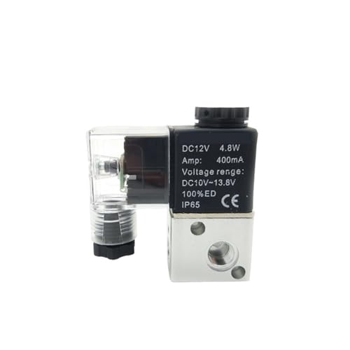 Vanne pneumatique 3V1 M5 à commutation rapide 12V normalement fermée - 2