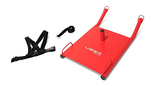 Uber Soccer - Heavy Duty Weighted Power Speed Training Sled with Shoulder Harness