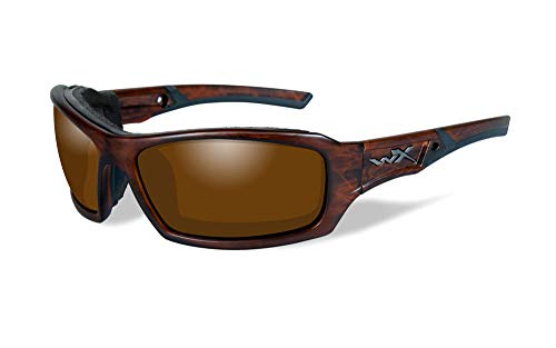 Wiley X - Lunettes Echo Pol. Amber Matte Gelaagde schildpad Frame - Stop 2018