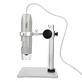 【CONECTABLE POR USB】Este microscopio digital se puede conectar a una computadora a través de una interfaz USB, y el software de medición se puede utilizar para análisis y observación. Es conveniente guardar este mini microscopio en el bolsillo y llevarlo en cualquier momento y lugar.