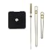 CGTENBS Quartz Clock Movement Mechanism Hands Wall Repair Tool Parts Silent Kit Set DIY Gold Pointer