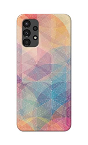 Image of Printed Hard Back Cover Case for Samsung Galaxy A13 4G Back Cover (Crumpled Paper Design) -1803