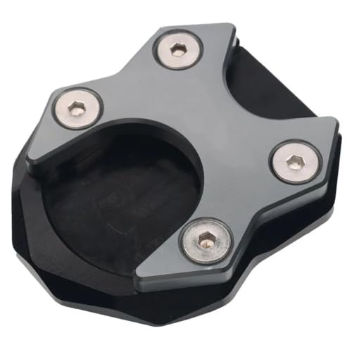 Plaque Béquille Moto CT125 Extension Support Agrandissement Elargisseur Latéral Gris