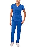 MATERIAL: Todos los uniformes médicos de esta colección están hechos de tela elástica súper suave y son resistentes a olores y arrugas. Nuestra colección PRO está hecha para ofrecer un atuendo personalizado de primera calidad en cualquier ambiente de cuidados de la salud.