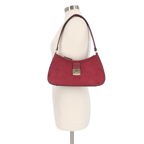 Image of Nautica Voyager Hobo Bag for Women, Vegan Leather Women's Purse, Large Shoulder Handbag with Zipper Closure
